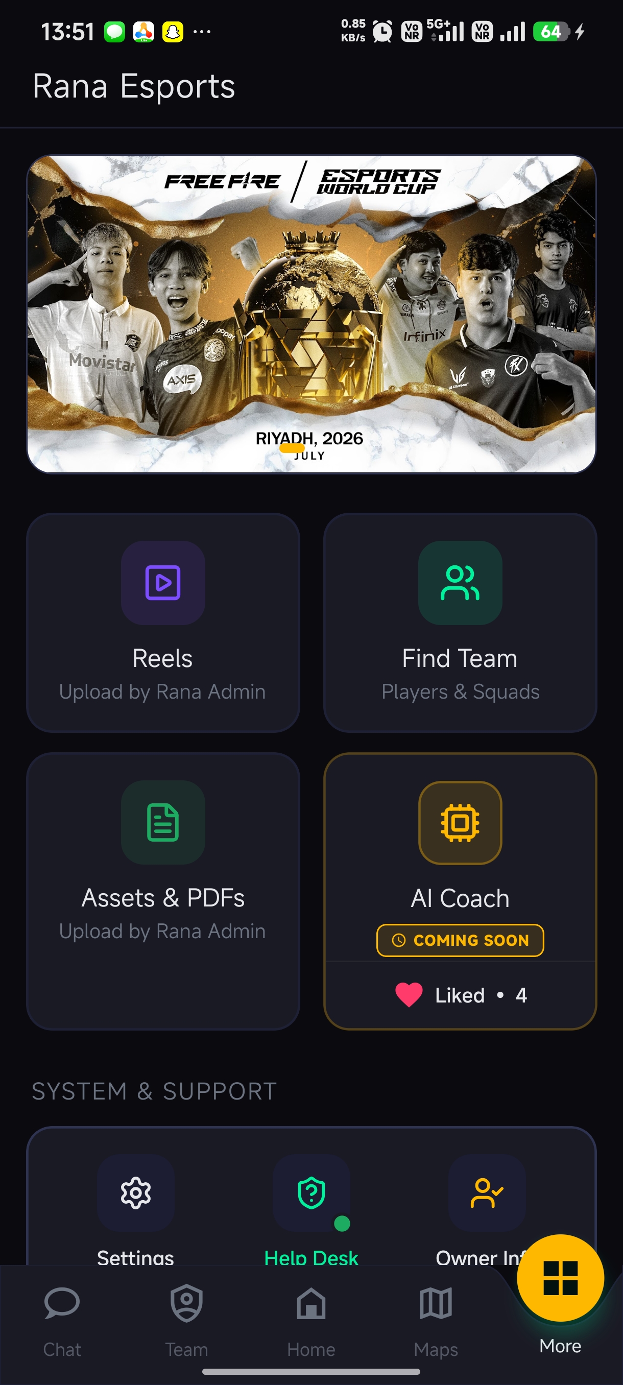 Rana eSports app screenshot 3